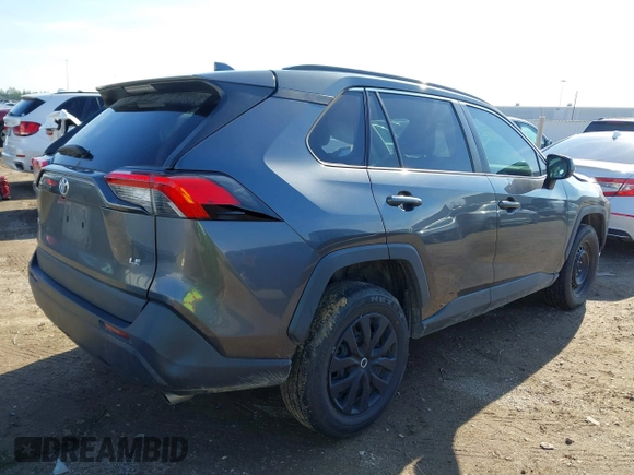 2020 Toyota RAV4 LE with VIN 2T3H1RFV4LC050926, listed as a IAAI auction lot 41057989 with 128,163 mi miles. Bid and sale history available at carsss.com. Image 4.