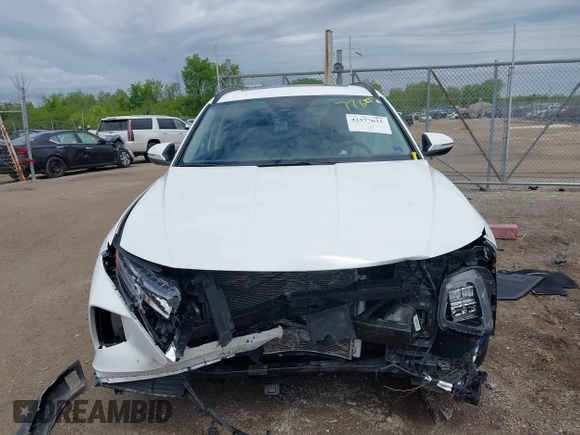 2023 Hyundai Tucson SEL with VIN 5NMJFCAE4PH255890, listed as a IAAI auction lot 42377625 with 42,704 mi miles and . Bid and sale history available at DreamBid. Image 13.
