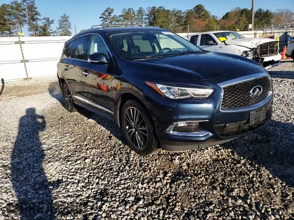2017 Infiniti QX60 with VIN 5N1DL0MN6HC522376, listed as a Copart auction lot 50036735 with 106,318 mi miles and Salvage Title. Bid and sale history available at carsss.com. Image 14.