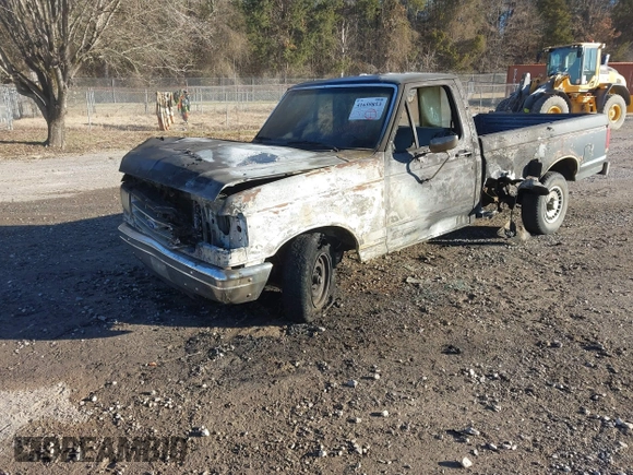 1987 Ford F-150 with VIN 1FTDF15Y0HNA83870, listed as a IAAI auction lot 41659853 with 1 mi miles. Bid and sale history available at carsss.com. Image 2.
