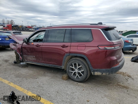 2023 Jeep Grand Cherokee Limited with VIN 1C4RJKBG7P8842548, listed as a Copart auction lot 44176345 with Not provided miles and Salvage title. Bid and sale history available at DreamBid. Image 2.