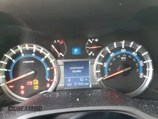 2019 Toyota 4Runner SR5 with VIN JTEBU5JR3K5736360, listed as a Copart auction lot 82779133 with 51,944 mi miles and Salvage title. Bid and sale history available at DreamBid. Image 9.