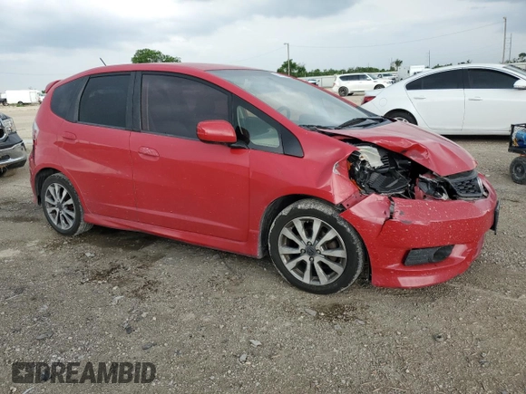 2013 Honda Fit Sport z VIN JHMGE8H62DC003850, wystawiony jako Copart lot #55141065 z przebiegiem 266 938 mil mil oraz Szkoda całkowita • Salvage title. Historia ofert i sprzedaży dostępna na DreamBid. Obrazek 4.