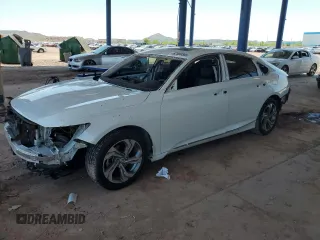 2020 Honda Accord EX with VIN 1HGCV1F42LA096809, listed as a Copart auction lot 62308565 with 88,866 mi miles and Salvage title. Bid and sale history available at DreamBid. Image 1.