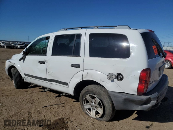 2006 Dodge Durango SXT with VIN 1D4HD38N46F161422, listed as a Copart auction lot 88999895 with 119,788 mi miles and Salvage title. Bid and sale history available at DreamBid. Image 2.