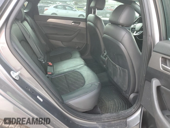 2018 Hyundai Sonata SEL with VIN 5NPE34AF8JH727138, listed as a Copart auction lot 48195065 with 136,278 mi miles and Salvage Title. Bid and sale history available at DreamBid. Image 10.