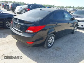 2015 Hyundai Accent GLS with VIN KMHCT4AE9FU927243, listed as a IAAI auction lot 42269151 with 126,805 mi miles and . Bid and sale history available at DreamBid. Image 4.