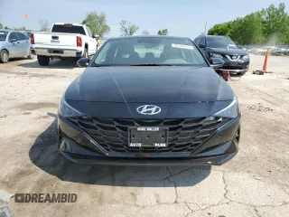 2023 Hyundai Elantra SEL with VIN KMHLM4AGXPU613794, listed as a Copart auction lot 56339415 with 16,349 mi miles and Salvage title. Bid and sale history available at DreamBid. Image 5.