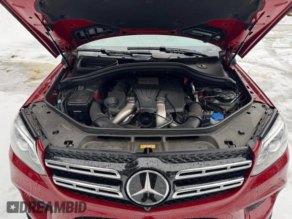 2018 Mercedes-Benz GLS 550 with VIN 4JGDF7DE1JB020273, listed as a Copart auction lot 47413425 with 36,949 mi miles and Clean title. Bid and sale history available at DreamBid. Image 7.