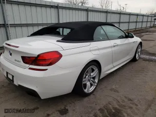 2018 BMW 6 Series 650i with VIN WBA6F5C55JD997243, listed as a Copart auction lot 69576782 with 0 mi miles. Bid and sale history available at carsss.com. Image 3.