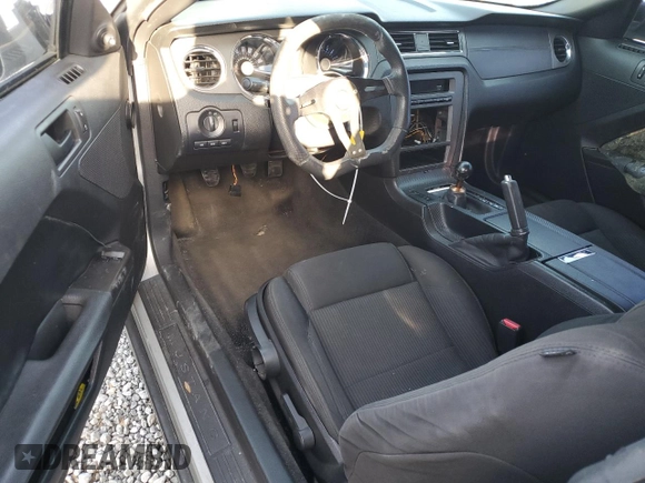 2012 Ford Mustang V6 Premium with VIN 1ZVBP8AM4C5248616, listed as a Copart auction lot 47781455 with 140,558 mi miles and Salvage Title. Bid and sale history available at carsss.com. Image 8.
