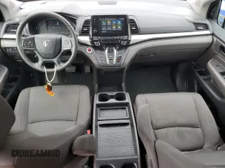 2019 Honda Odyssey EX with VIN 5FNRL6H50KB025079, listed as a Copart auction lot 53685495 with 118,998 mi miles and Salvage title. Bid and sale history available at DreamBid. Image 8.