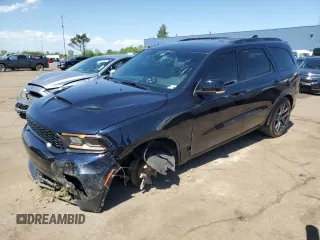 2024 Dodge Durango R/T Premium with VIN 1C4SDJCT7RC183224, listed as a Copart auction lot 57404465 with 13,474 mi miles and Salvage title. Bid and sale history available at DreamBid. Image 1.