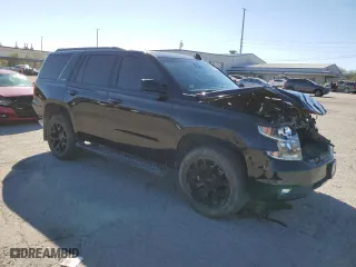 2018 Chevrolet Tahoe LT with VIN 1GNSKBKC4JR324160, listed as a Copart auction lot 46373385 with 123,196 mi miles and Salvage Title. Bid and sale history available at carsss.com. Image 4.