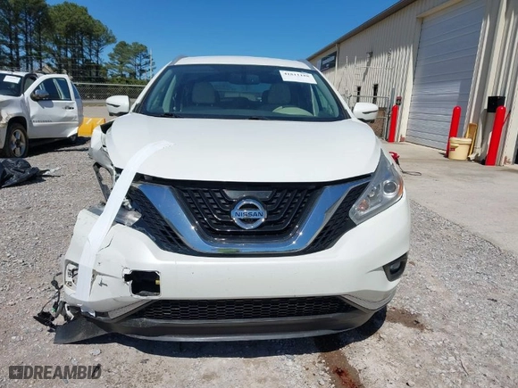2016 Nissan Murano S with VIN 5N1AZ2MGXGN155533, listed as a IAAI auction lot 41811188 with 71,993 mi miles. Bid and sale history available at carsss.com. Image 12.