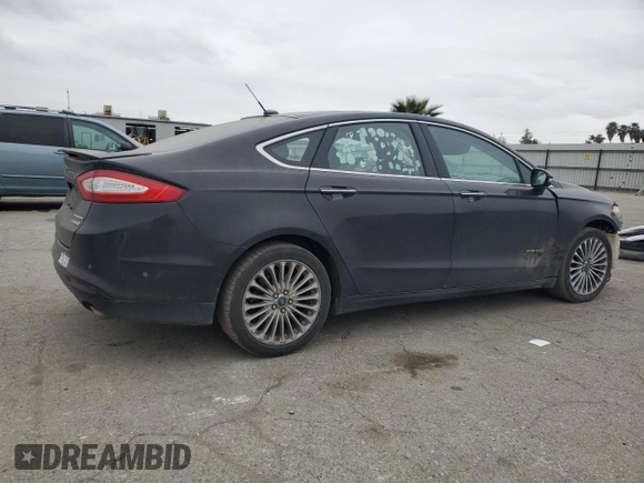 2014 Ford Fusion Titanium Hybrid with VIN 3FA6P0RU3ER219947, listed as a Copart auction lot 53566235 with 186,846 mi miles and Salvage Title. Bid and sale history available at carsss.com. Image 3.