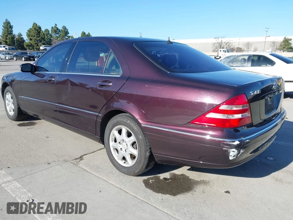 2001 Mercedes-Benz S 320/430/500 with VIN WDBNG70J71A176556, listed as a IAAI auction lot 41670167 with 91,328 mi miles and . Bid and sale history available at carsss.com. Image 3.