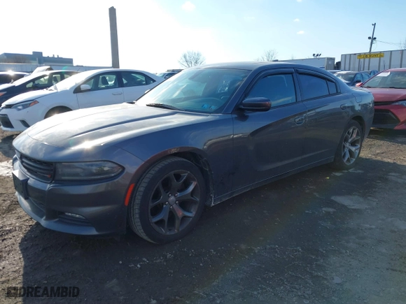 2015 Dodge Charger SXT with VIN 2C3CDXHG1FH827316, listed as a IAAI auction lot 41432669 with 114,308 mi miles. Bid and sale history available at carsss.com. Image 16.