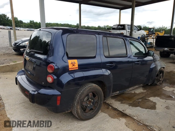 2011 Chevrolet HHR 1LT with VIN 3GNBABFW2BS605718, listed as a Copart auction lot 60135005 with Not provided miles and Salvage title. Bid and sale history available at DreamBid. Image 3.