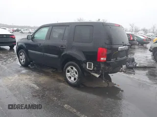 2015 Honda Pilot LX with VIN 5FNYF4H27FB020075, listed as a IAAI auction lot 41509926 with 1 mi miles. Bid and sale history available at carsss.com. Image 3.