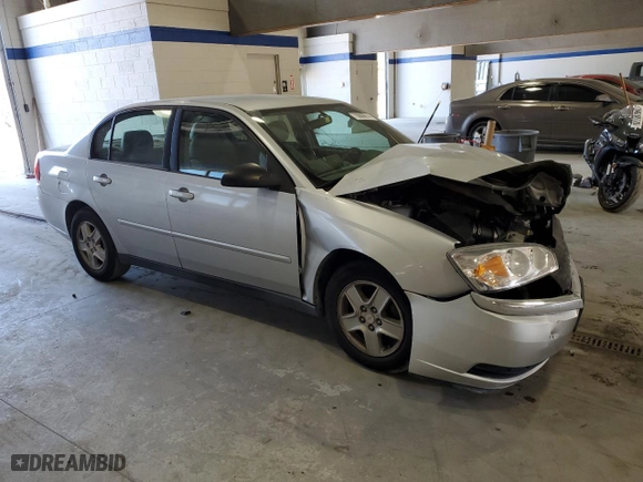 2004 Chevrolet Malibu LS with VIN 1G1ZT52844F113573, listed as a Copart auction lot 70886814 with 0 mi miles and Salvage Title. Bid and sale history available at carsss.com. Image 4.