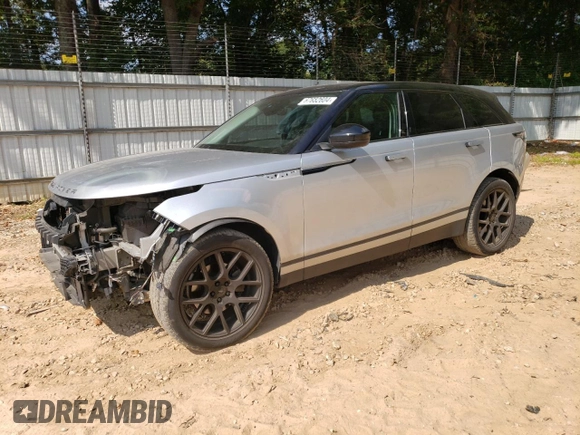 2018 Land Rover Range Rover Velar with VIN SALYA2RX9JA714225, listed as a Copart auction lot 67652604 with 93,429 mi miles and Salvage Title. Bid and sale history available at carsss.com. Image 1.