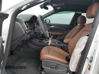 2024 Audi Q5 Premium with VIN WA1ABAFY6R2042301, listed as a Copart auction lot 43386775 with 18,973 mi miles and Salvage title. Bid and sale history available at DreamBid. Image 7.