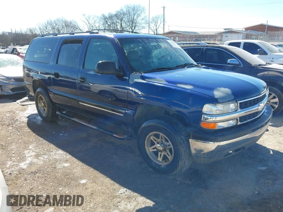 2002 Chevrolet Suburban LS with VIN 1GNFK16Z82J281842, listed as a IAAI auction lot 41633749 with 260,220 mi miles. Bid and sale history available at carsss.com. Image 1.