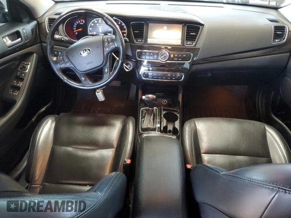 2014 Kia Cadenza Premium with VIN KNALN4D72E5128499, listed as a Copart auction lot 70269884 with 95,599 mi miles and Salvage Title. Bid and sale history available at carsss.com. Image 8.