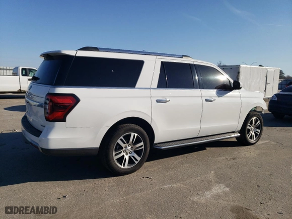 2022 Ford Expedition Max Limited with VIN 1FMJK1KT5NEA26076, listed as a Copart auction lot 43152995 with NaN miles and Salvage Title. Bid and sale history available at carsss.com. Image 3.