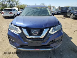 2017 Nissan Rogue S with VIN KNMAT2MV9HP581322, listed as a Copart auction lot 53615945 with 106,967 mi miles and Salvage Title. Bid and sale history available at DreamBid. Image 5.