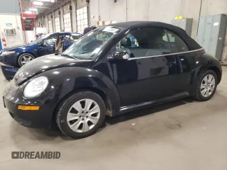 2009 Volkswagen Beetle S with VIN 3VWRG31Y49M406783, listed as a Copart auction lot 75182044 with 57,113 mi miles and Salvage title. Bid and sale history available at DreamBid. Image 1.