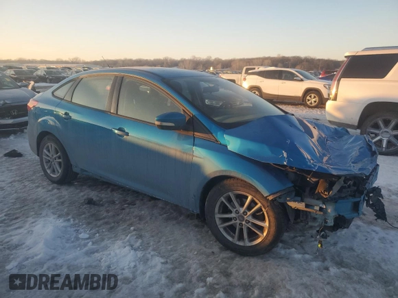 2017 Ford Focus SE with VIN 1FADP3F2XHL205204, listed as a Copart auction lot 88743115 with 137,369 mi miles and Salvage Title. Bid and sale history available at DreamBid. Image 4.