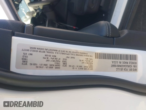 2022 Jeep Grand Cherokee Altitude с VIN 1C4RJGAG0N8616847, выставлен на аукционе IAAI как лот 42567588 с пробегом 40 504 миль миль и . История ставок и продаж доступна на DreamBid. Изображение 9.