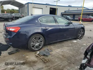 2018 Maserati Ghibli z VIN ZAM57XSA5J1287424, wystawiony jako Copart lot #71215154 z przebiegiem 20 029 mil mil oraz Szkoda całkowita • Salvage title. Historia ofert i sprzedaży dostępna na DreamBid. Obrazek 3.