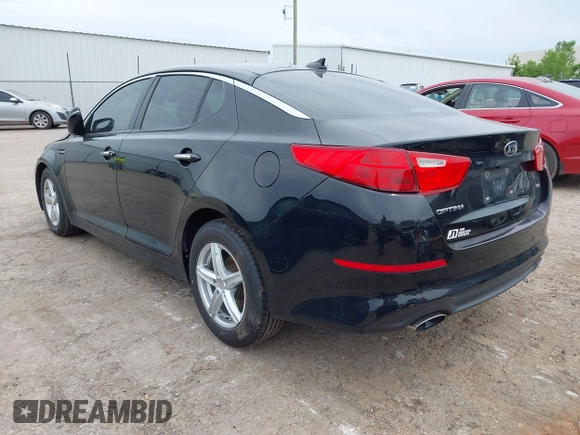 2015 Kia Optima LX z VIN 5XXGM4A70FG517585, wystawiony jako IAAI lot #42193594 z przebiegiem 155 118 mil mil oraz . Historia ofert i sprzedaży dostępna na DreamBid. Obrazek 3.