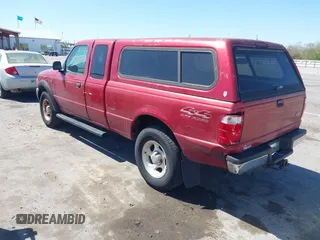 2001 Ford Ranger XL Fleet with VIN 1FTZR15E31PA53677, listed as a IAAI auction lot 41866649 with 121,968 mi miles. Bid and sale history available at carsss.com. Image 3.