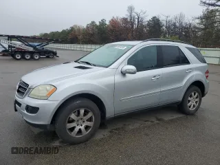 2006 Mercedes-Benz M 350 with VIN 4JGBB86E46A014518, listed as a Copart auction lot 55875295 with 135,257 mi miles and Salvage title. Bid and sale history available at DreamBid. Image 1.