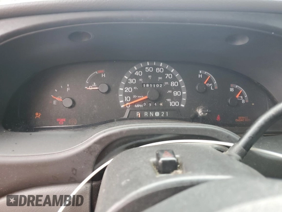 2003 Ford Econoline Cargo with VIN 1FTNE24L33HB73671, listed as a Copart auction lot 55530295 with 181,102 mi miles and Clean Title. Bid and sale history available at DreamBid. Image 9.