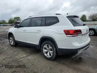 2018 Volkswagen Atlas SE with VIN 1V2KR2CA3JC546563, listed as a Copart auction lot 55458335 with 126,384 mi miles and Salvage title. Bid and sale history available at DreamBid. Image 2.