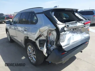 2020 Toyota RAV4 XLE Premium with VIN JTMC1RFV7LJ021069, listed as a IAAI auction lot 41701623 with 25,459 mi miles. Bid and sale history available at carsss.com. Image 3.