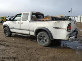 2002 Toyota Tundra SR5 with VIN 5TBRT34162S256817, listed as a Copart auction lot 72203284 with 377,931 mi miles and Salvage Title. Bid and sale history available at carsss.com. Image 2.