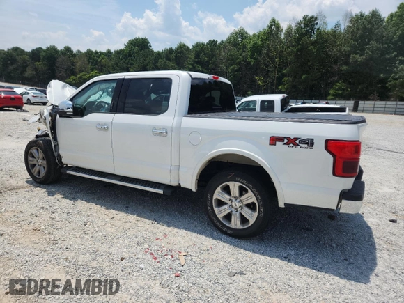 2020 Ford F-150 XL with VIN 1FTEW1E49LKF31972, listed as a Copart auction lot 62227745 with 77,754 mi miles and Salvage title. Bid and sale history available at DreamBid. Image 2.