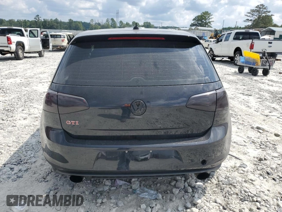 2017 Volkswagen Golf GTI S with VIN 3VW447AU3HM019809, listed as a Copart auction lot 67392194 with Not Provided miles and Salvage Title. Bid and sale history available at carsss.com. Image 6.
