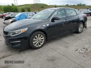 2016 Kia Optima LX z VIN 5XXGT4L34GG019601, wystawiony jako Copart lot #58573995 z przebiegiem 125 786 mil mil oraz Szkoda całkowita • Salvage title. Historia ofert i sprzedaży dostępna na DreamBid. Obrazek 1.
