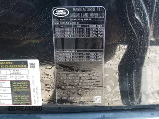 2020 Land Rover Defender SE with VIN SALEP7EU7L2033956, listed as a IAAI auction lot 41654588 with 85,029 mi miles and . Bid and sale history available at DreamBid. Image 9.