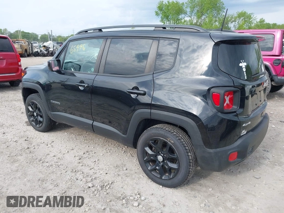 2018 Jeep Renegade Altitude with VIN ZACCJBBB8JPJ33232, listed as a IAAI auction lot 42365996 with 45,423 mi miles and . Bid and sale history available at DreamBid. Image 3.