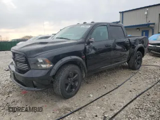 2019 Ram 1500 Tradesman z VIN 1C6RR7KT9KS747897, wystawiony jako Copart lot #51768825 z przebiegiem 74 090 mil mil oraz Czysty tytuł • Clean title. Historia ofert i sprzedaży dostępna na DreamBid. Obrazek 1.