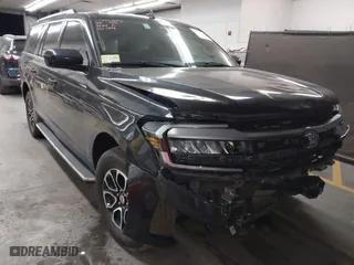 2023 Ford Expedition Max XLT with VIN 1FMJK1H87PEA57934, listed as a IAAI auction lot 41687514 with 50,979 mi miles. Bid and sale history available at carsss.com. Image 1.