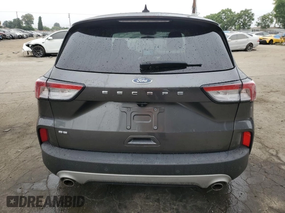 2020 Ford Escape SE Sport Hybrid with VIN 1FMCU9BZ9LUC02152, listed as a Copart auction lot 60737725 with 142,344 mi miles and Salvage title. Bid and sale history available at DreamBid. Image 6.